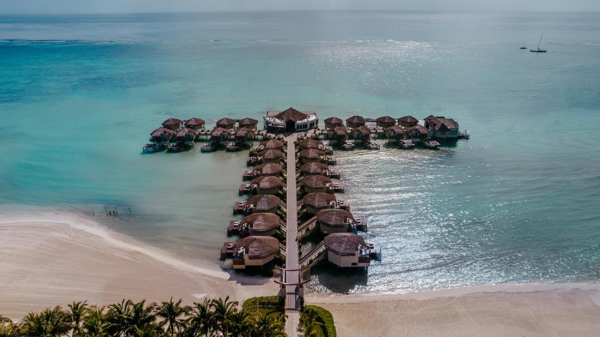 Palafitos Overwater Bungalows Catamaran, Cenote & More Inclusive (Adults Only) Плайя-дель-Кармен Екстер'єр фото